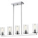 Verlana Island Chandelier Ceiling Light in Chrome